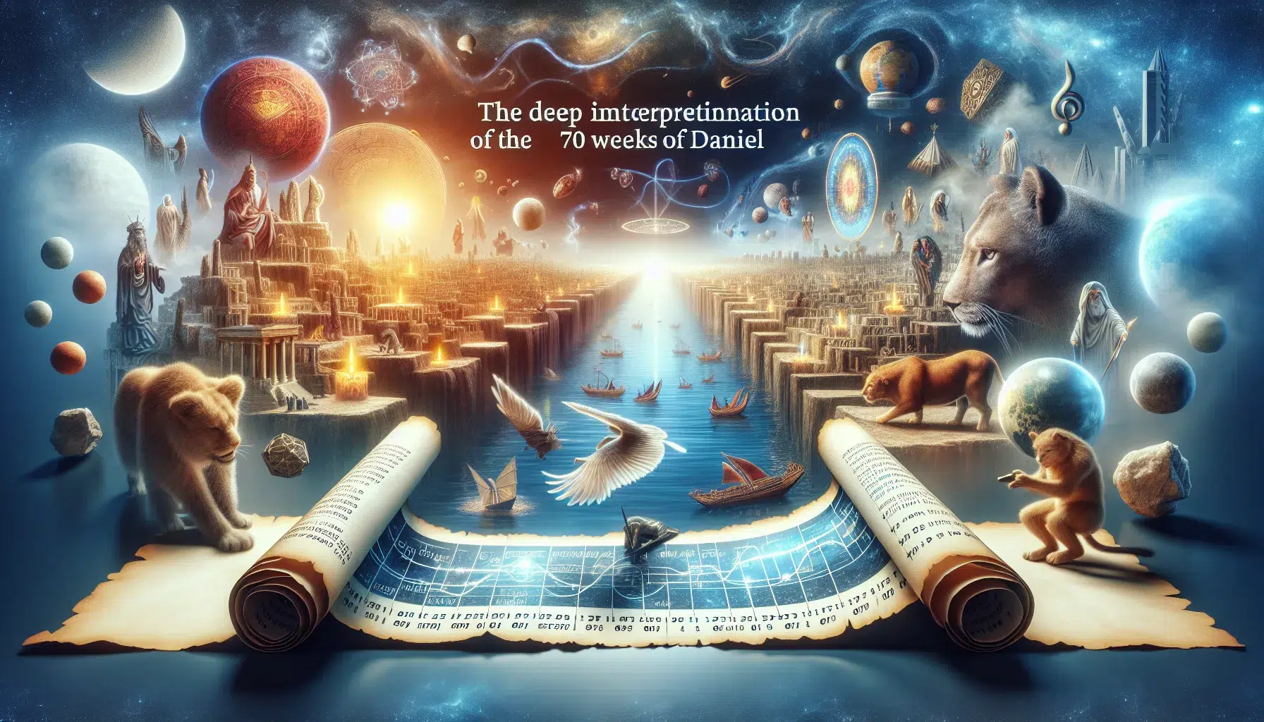'Interpretación profunda de las 70 semanas de Daniel en un enfoque profético y cronológico en este artículo web'.
