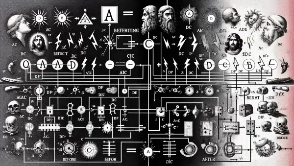 Diferencias entre AC y DC en la cronología antes y después de Cristo