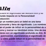 Alin Significado Bíblico: Un Nombre Con Profundo Significado