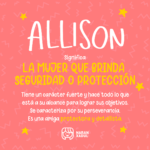 Allison Significado Bíblico: Descubriendo el Significado de este Nombre