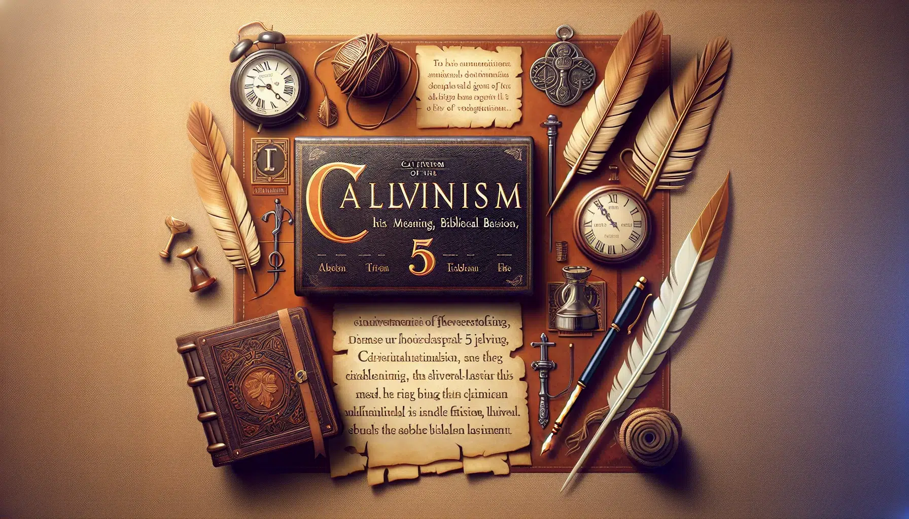 Imagen de portada del artículo web sobre el Calvinismo