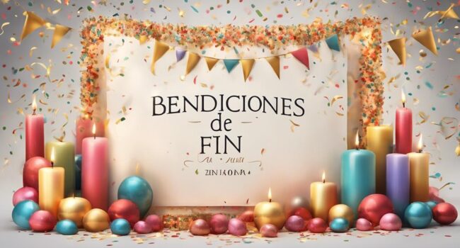 celebrar bendiciones fin a o