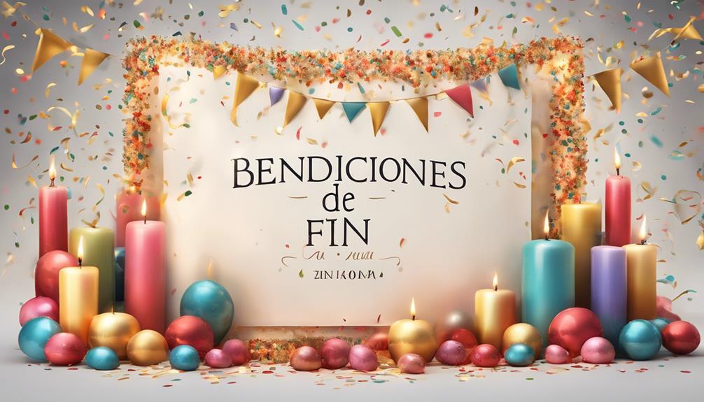 celebrar bendiciones fin a o