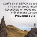 Cómo aprender a confiar en Dios según Proverbios 3:5-6