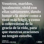 ¿Cómo nos enseña 1 Pedro 3:7 a honrar a nuestras esposas?