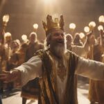 ¿Cuál es la adoración de David en 2 Samuel 6:14-15?