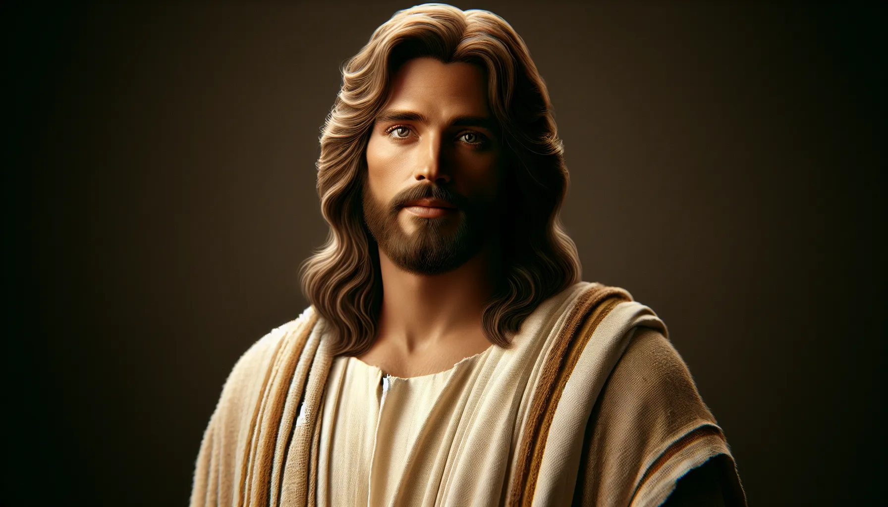 Representación artística de Jesús según la tradición cristiana.