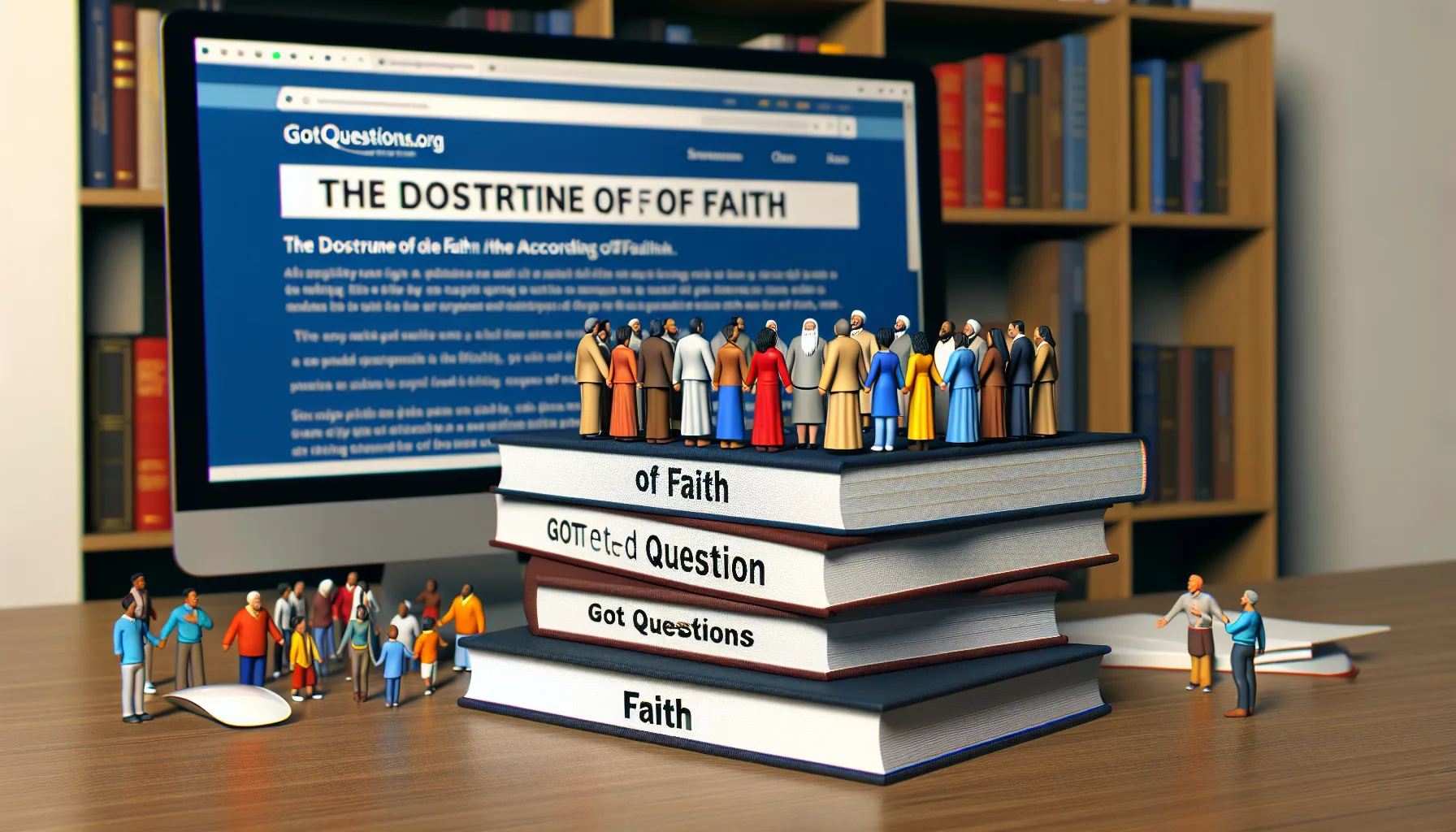 La doctrina de fe según GotQuestions.org.