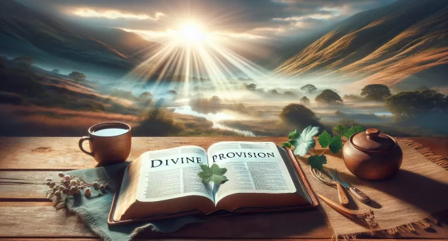 Dios provee: Promesas bíblicas de provisión divina