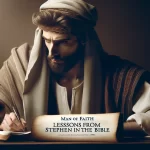 Cuáles son las lecciones inspiradoras de Esteban en la Biblia