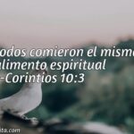 Explorando el Sustento Espiritual en 1 Corintios 10:3-5