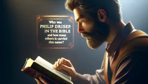 Imagen de un hombre leyendo la Biblia acompañado de la frase Quién fue Felipe en la Biblia y cuántos otros lo llevaron.