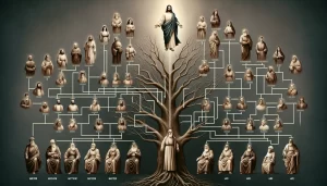 Comparación de las genealogías de Jesús en los evangelios de Mateo y Lucas