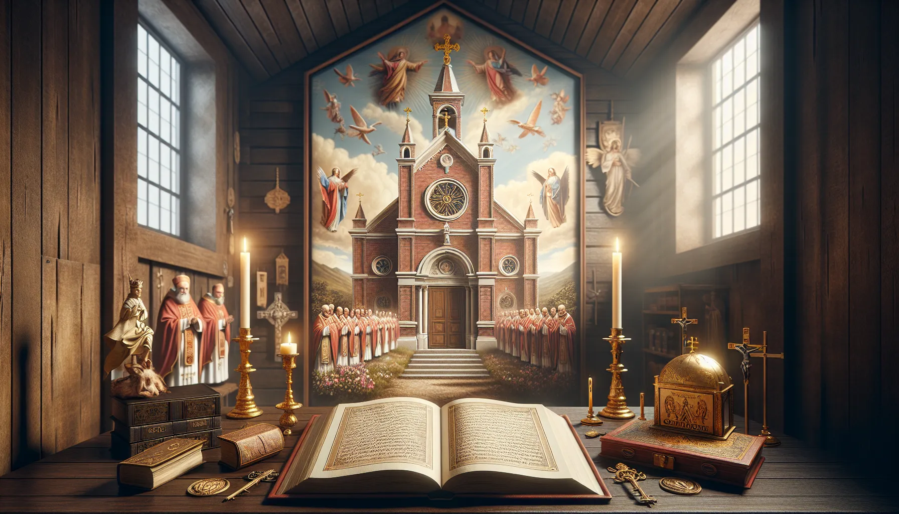 Imagen ilustrativa de la importancia del Catolicismo Romano en la historia y tradiciones de la Iglesia