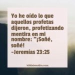 Jeremías 23:23-25 explica la omnipresencia de Dios