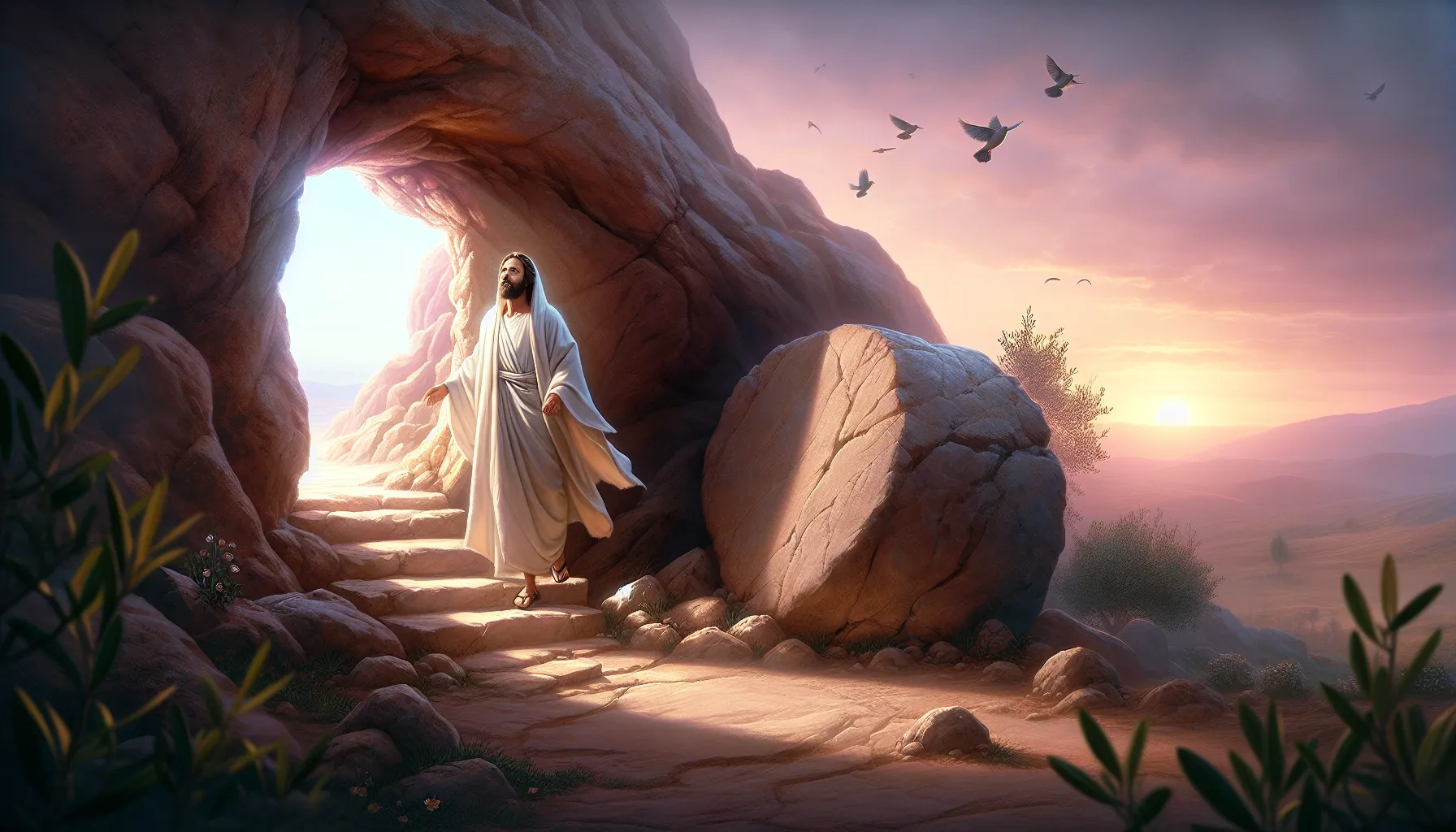 Imagen representativa de la resurrección de Jesús