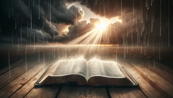 Imagen que representa el tema del artículo sobre el significado del movimiento de la Lluvia Tardía en la Biblia.