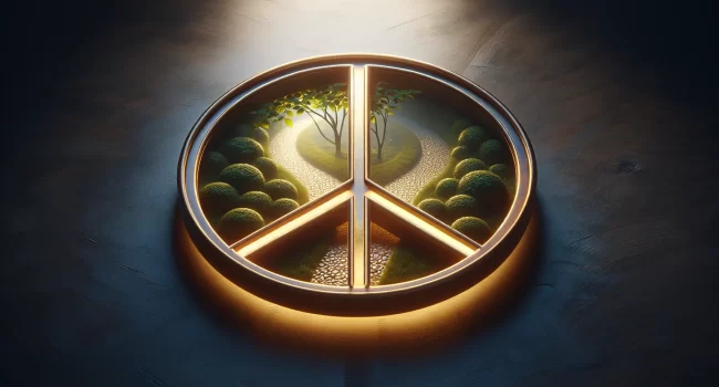 Símbolo de la paz interior: un camino hacia la serenidad según la Biblia