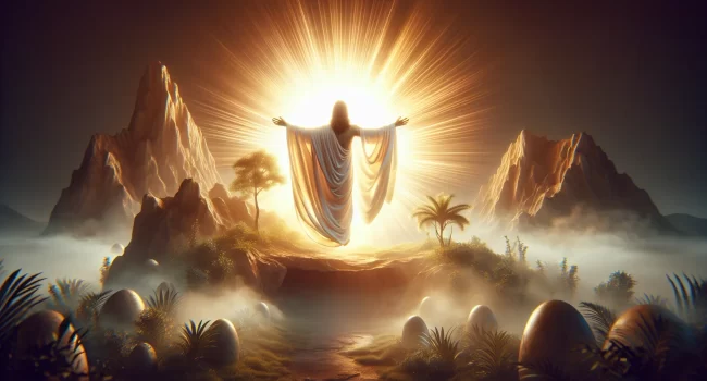 Representación simbólica de la resurrección de Jesús y base de la fe cristiana