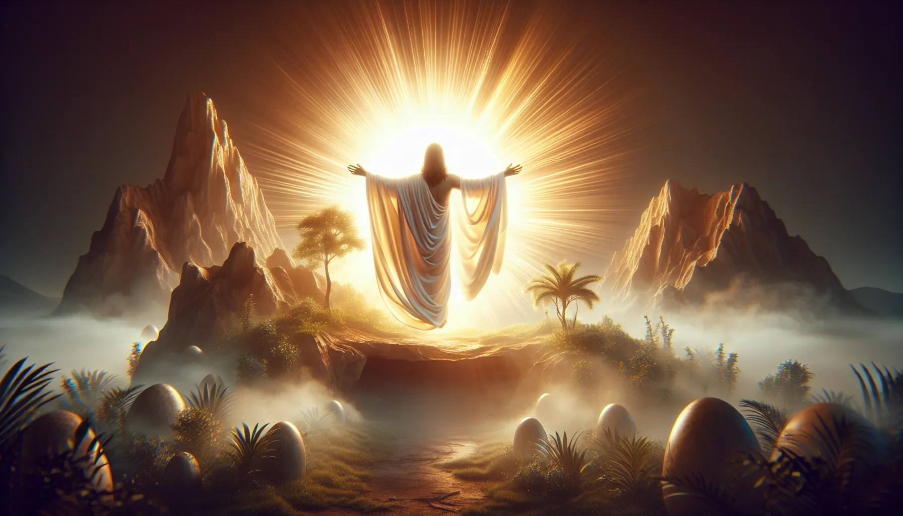 Representación simbólica de la resurrección de Jesús y base de la fe cristiana