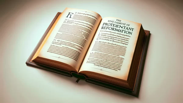 Los cinco principios fundamentales de la Reforma Protestante explicados de forma clara y concisa en este artículo imprescindible para entender la fe protestante.