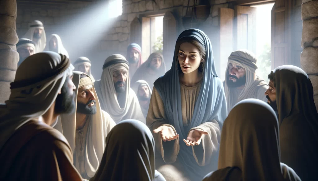Imagen relacionada con María de Betania dando lecciones de vida según la Biblia.