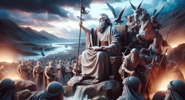 Imagen del artículo 'Quién fue Moisés según la Biblia y su relevancia en la historia de Israel'.