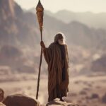 La Fe y la Furia de Moisés: Golpeando la Roca en el Monte Sinaí