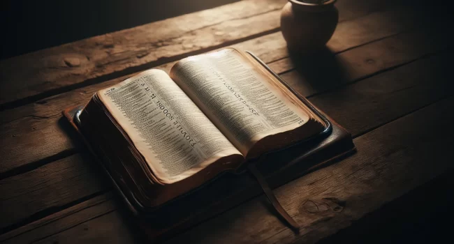 Imagen ilustrativa de Isaías 9:6 en una Biblia abierta sobre una mesa