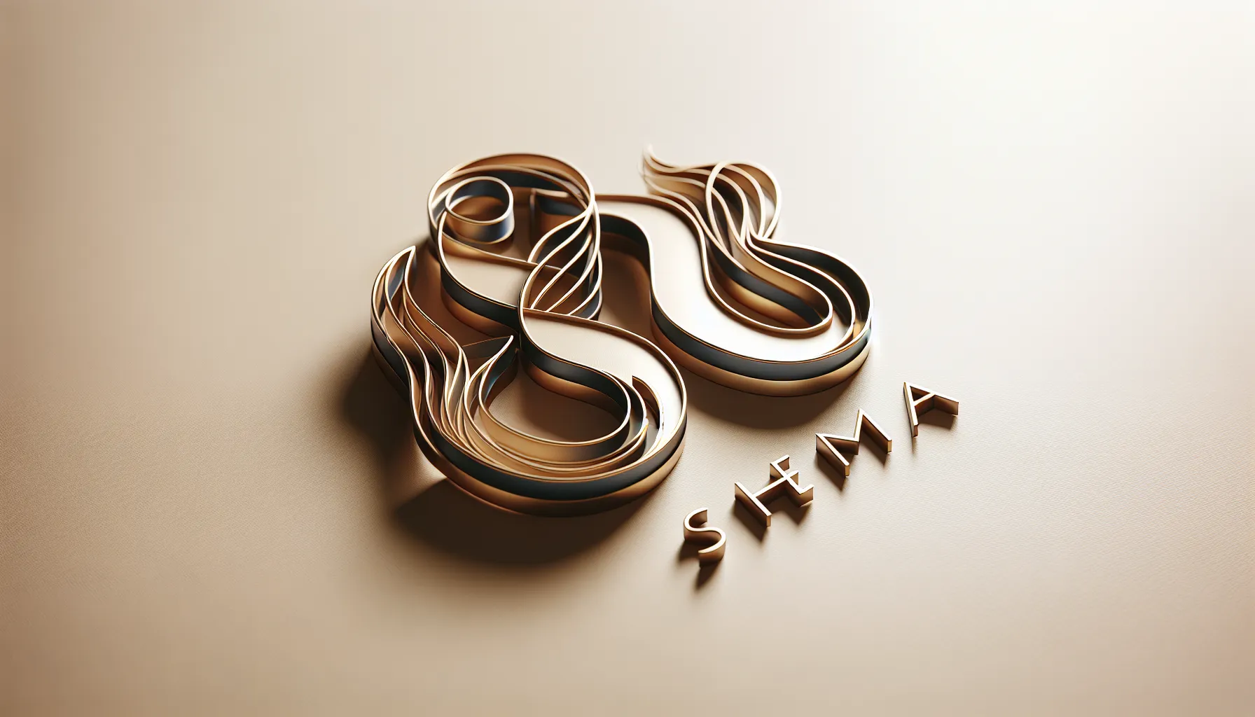 Imagen ilustrativa de la palabra 'Shema' en hebreo y español, con un diseño elegante y moderno.