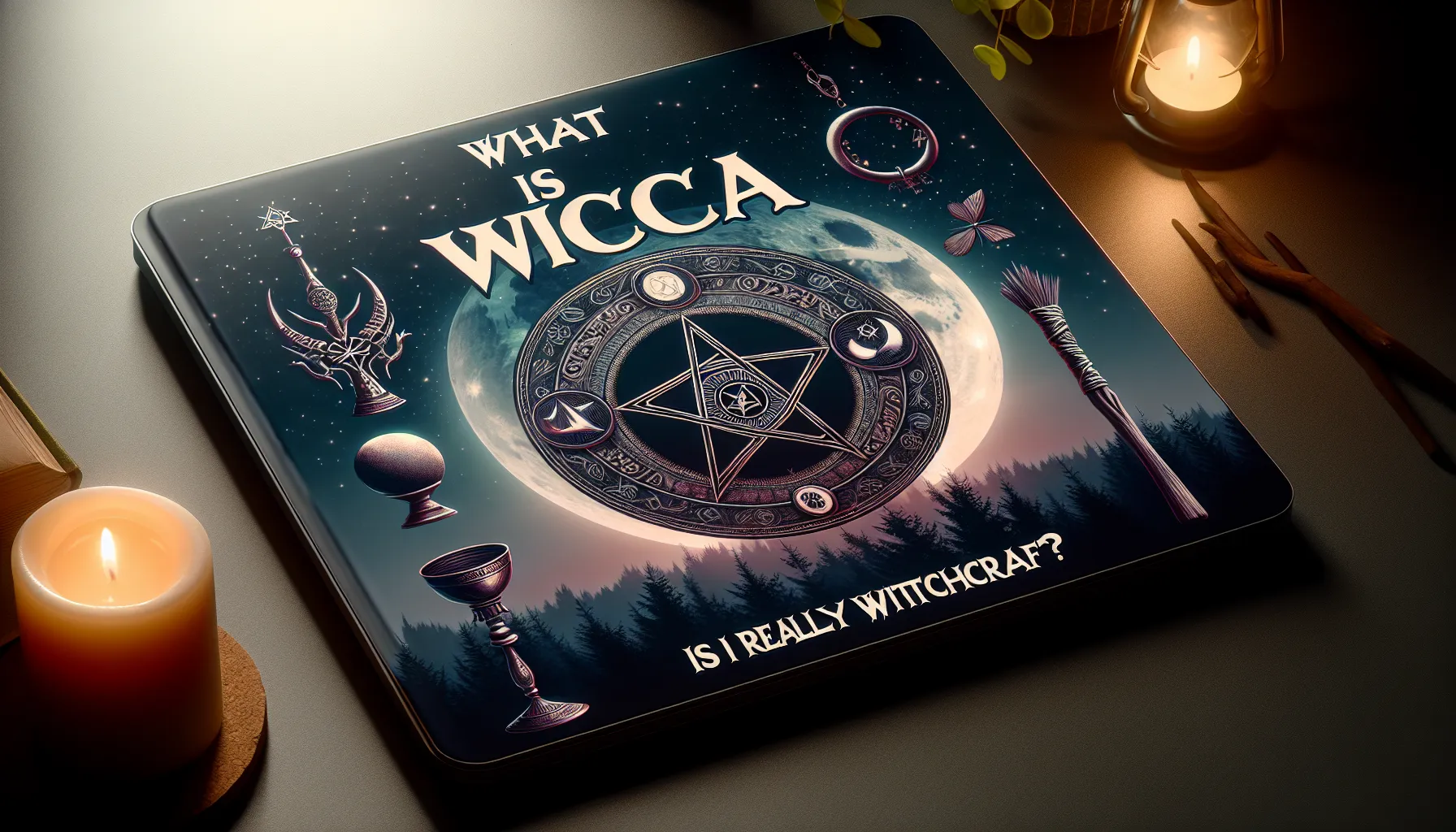 Imagen que representa la portada del artículo web titulado 'Qué es la Wicca Es realmente brujería'