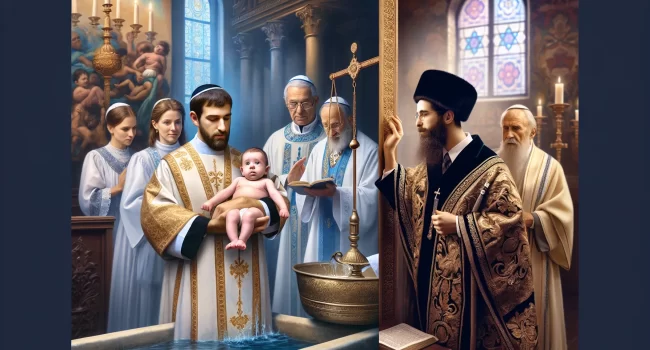 Comparación entre el bautismo y la circuncisión en la Biblia