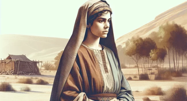 Representación artística de la esposa de Caín en la Biblia