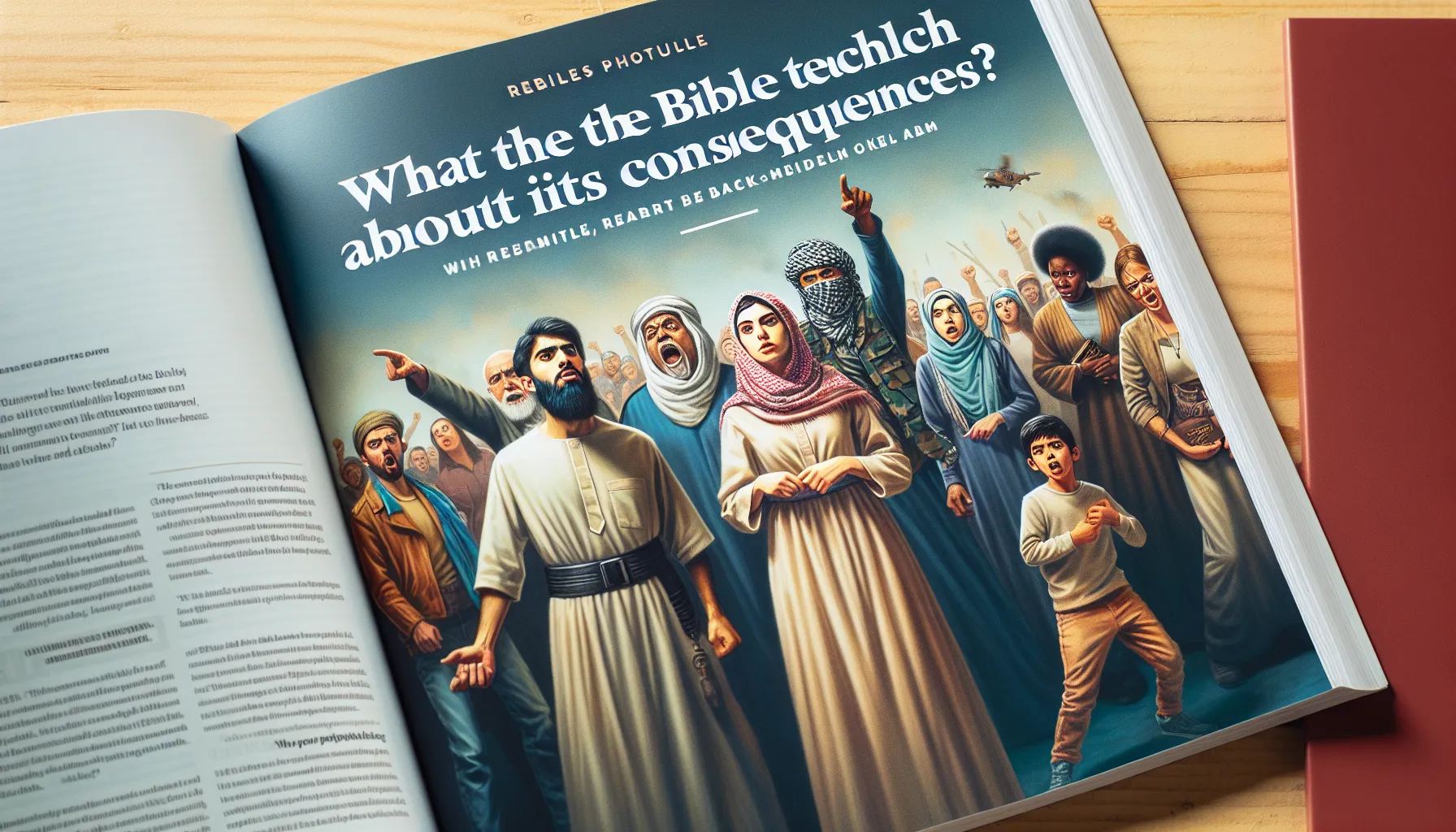 Imagen de la portada del artículo web 'Qué nos enseña la Biblia sobre la rebeldía y sus consecuencias'