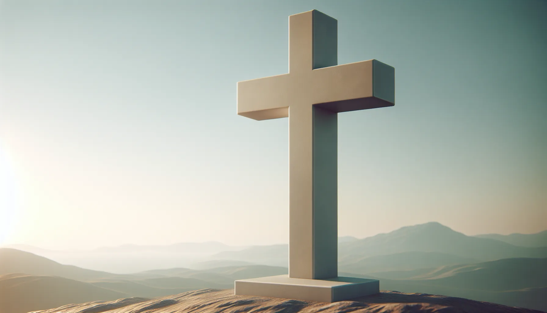 Imagen ilustrativa de una cruz cristiana