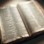 La suerte en la Biblia: versículos y enseñanzas relevantes
