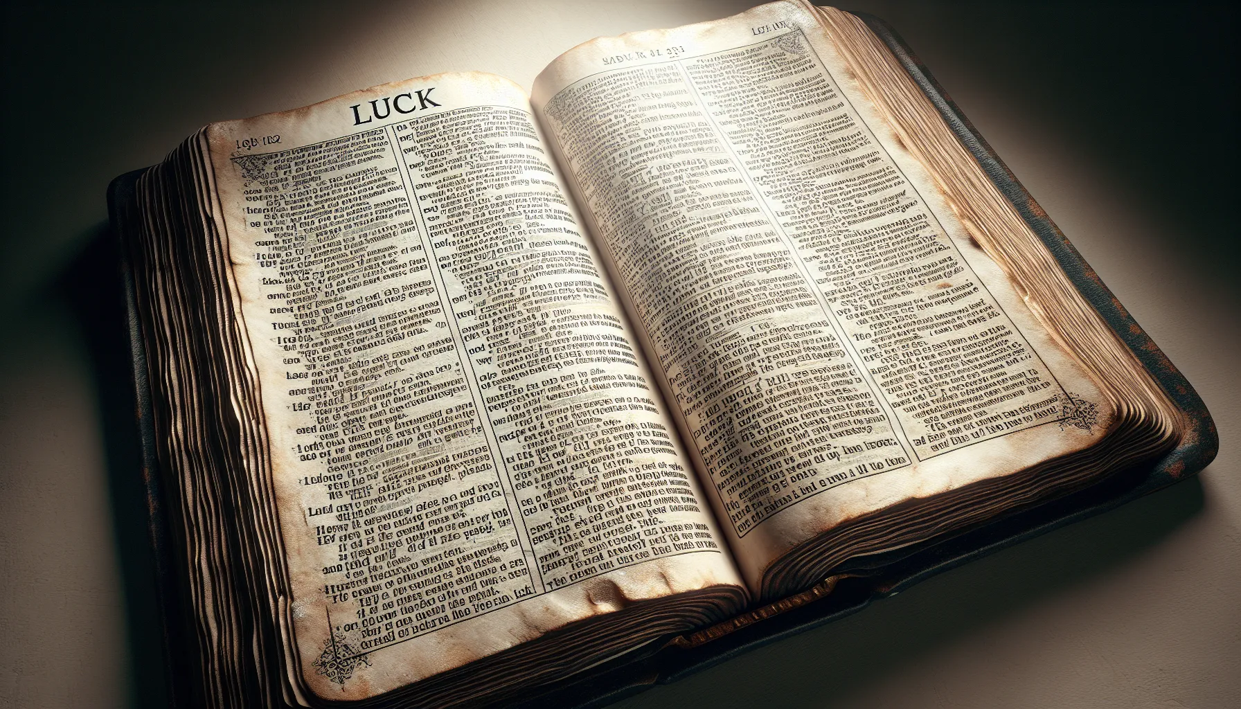 Versículos bíblicos sobre la suerte: descubre qué enseñanzas nos deja la Biblia sobre este tema
