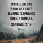 Significado de Santiago 2:19 sobre creencia de los demonios