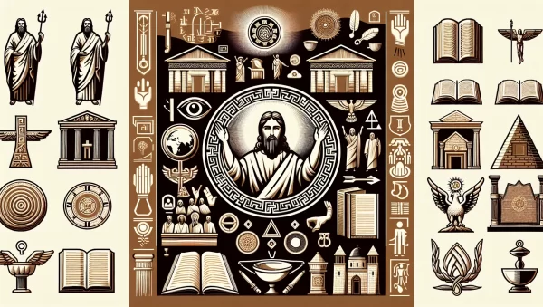 Representación visual de la frase 'Vosotros sois dioses en la Biblia' junto al contexto histórico y religioso detrás de este concepto.