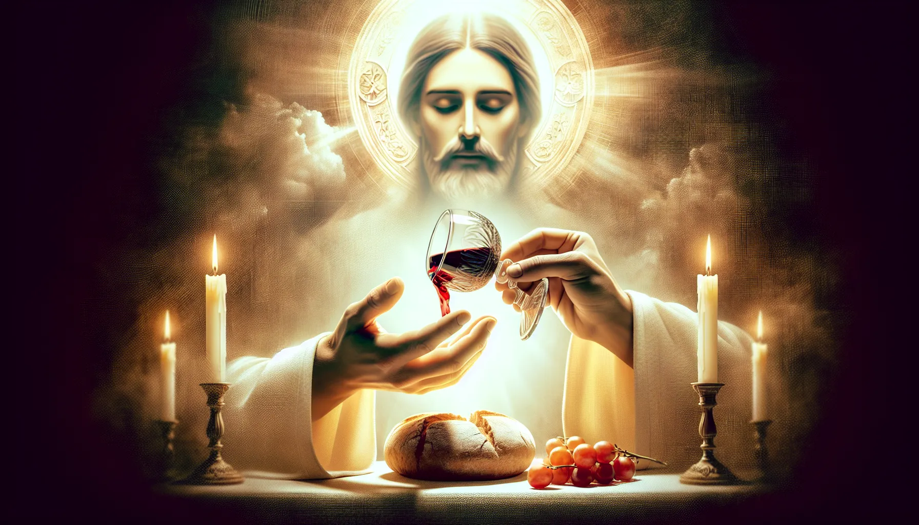 La transustanciación representa la transformación del pan y el vino en el cuerpo y la sangre de Cristo durante la Eucaristía