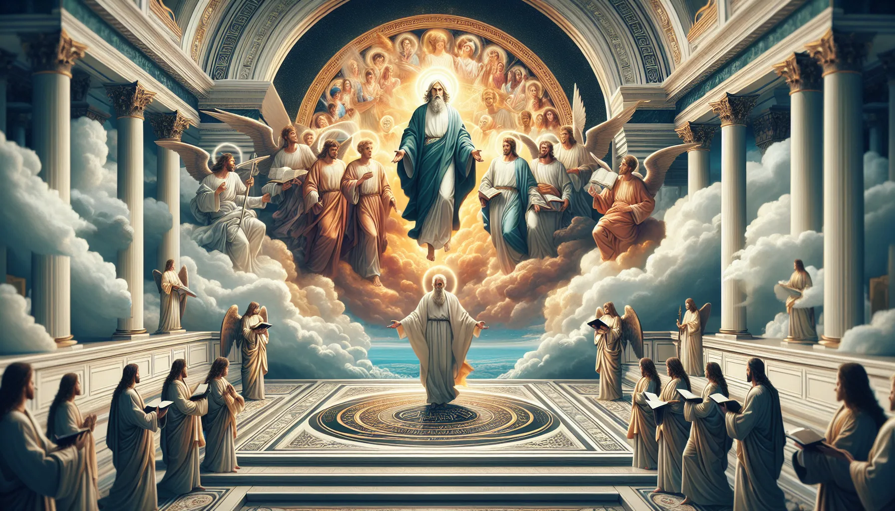 Imagen representativa del concepto del Tribunal de Cristo
